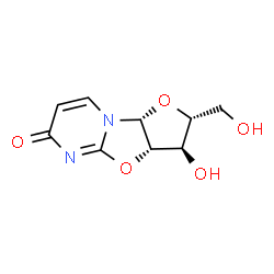 ChemSpider 2D Image | Cyclouridine | C9H10N2O5