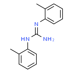ChemSpider 2D Image | Ditolylguanidine | C15H17N3