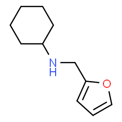 ChemSpider 2D Image | N-Cyclohexyl-2-furanmethanamine | C11H17NO