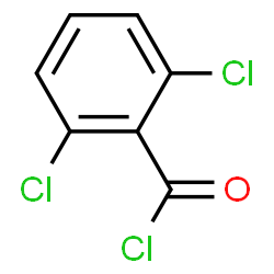 ChemSpider 2D Image | 2,6-Dichlorobenzoyl chloride | C7H3Cl3O
