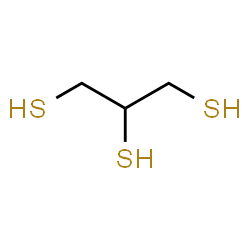 ChemSpider 2D Image | 1,2,3-Propanetrithiol | C3H8S3