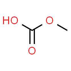 ChemSpider 2D Image | Methyl hydrogen carbonate | C2H4O3