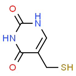 ChemSpider 2D Image | 5-mercaptomethyluracil | C5H6N2O2S