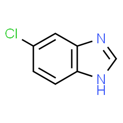 ChemSpider 2D Image | 5-Chlorobenzimidazole | C7H5ClN2