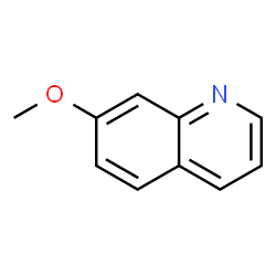 ChemSpider 2D Image | 7-Methoxyquinoline | C10H9NO
