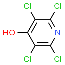 ChemSpider 2D Image | 2,3,5,6-Tetrachloro-4-pyridinol | C5HCl4NO