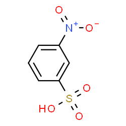 ChemSpider 2D Image | 3-Nitrobenzenesulfonic acid | C6H5NO5S