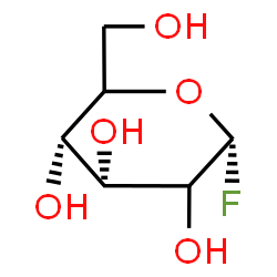 ChemSpider 2D Image | alpha-D-erythro-Hexopyranosyl fluoride | C6H11FO5