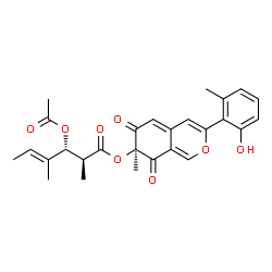ChemSpider 2D Image | pleosporalone C | C27H28O8