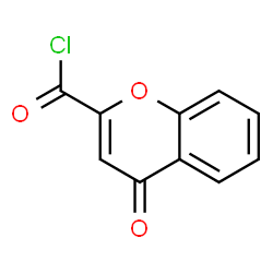 ChemSpider 2D Image | 4-Oxo-4H-chromene-2-carbonyl chloride | C10H5ClO3