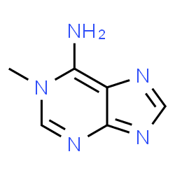 ChemSpider 2D Image | 1-Methyladenine | C6H7N5