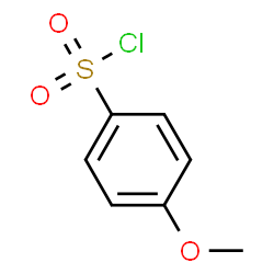 ChemSpider 2D Image | p-anisylsulfonyl chloride | C7H7ClO3S