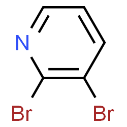 ChemSpider 2D Image | 2,3-Dibromopyridine | C5H3Br2N
