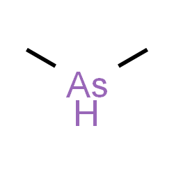 ChemSpider 2D Image | dimethylarsane | C2H7As