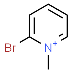 ChemSpider 2D Image | 2-Bromo-1-methylpyridinium | C6H7BrN