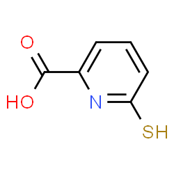 ChemSpider 2D Image | 6-sulfanylpyridine-2-carboxylic acid | C6H5NO2S