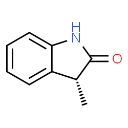 ChemSpider 2D Image | (3R)-3-Methyl-1,3-dihydro-2H-indol-2-one | C9H9NO