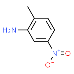 ChemSpider 2D Image | 5-Nitro-o-toluidine | C7H8N2O2