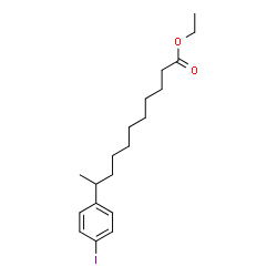 ChemSpider 2D Image | Iofendylate | C19H29IO2