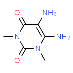 ChemSpider 2D Image | 5,6-Diamino-1,3-Dimethyluracil | C6H10N4O2