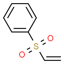 ChemSpider 2D Image | Phenyl-vinylsulfon | C8H8O2S
