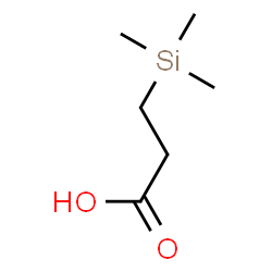 ChemSpider 2D Image | Trimethylsilylpropanoic acid | C6H14O2Si