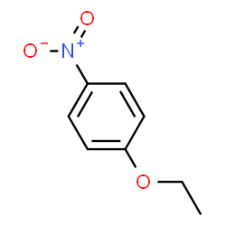 ChemSpider 2D Image | 4-NITROPHENETOL | C8H9NO3