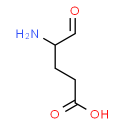 ChemSpider 2D Image | 4-Amino-5-oxopentanoic acid | C5H9NO3