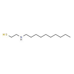 ChemSpider 2D Image | 2-(Decylamino)ethanethiol | C12H27NS