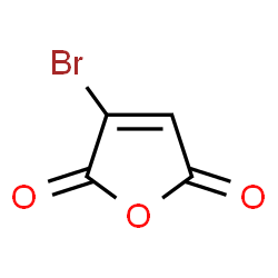 ChemSpider 2D Image | 3-Bromo-2,5-furandione | C4HBrO3
