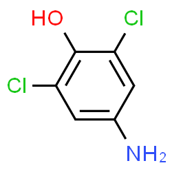ChemSpider 2D Image | 4-Amino-2,6-dichlorophenol | C6H5Cl2NO