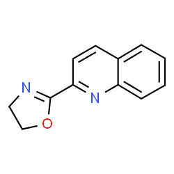ChemSpider 2D Image | 2-(Quinolin-2-yl)-4,5-dihydrooxazole | C12H10N2O