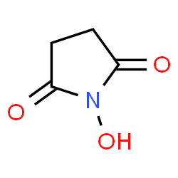ChemSpider 2D Image | N-Hydroxysuccinimide | C4H5NO3