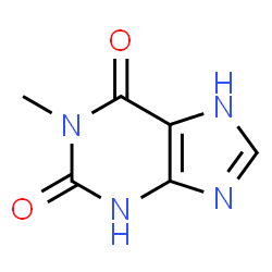 ChemSpider 2D Image | methylxanthine | C6H6N4O2