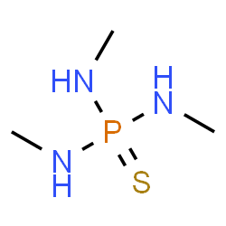 ChemSpider 2D Image | N,N',N''-Trimethylphosphorothioic triamide | C3H12N3PS
