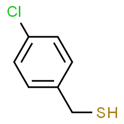 ChemSpider 2D Image | 4-Chlorobenzyl mercaptan | C7H7ClS
