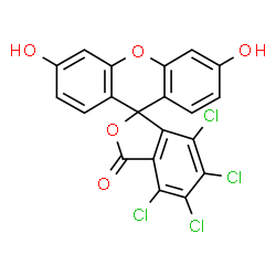 ChemSpider 2D Image | Tetrachlorofluorescein | C20H8Cl4O5
