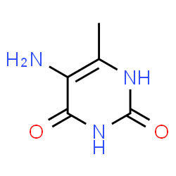 ChemSpider 2D Image | 5-amino-6-methylpyrimidine-2,4-diol | C5H7N3O2
