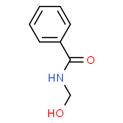 ChemSpider 2D Image | Benzamidomethanol | C8H9NO2