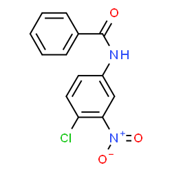 ChemSpider 2D Image | N-(4-Chloro-3-nitrophenyl)benzamide | C13H9ClN2O3