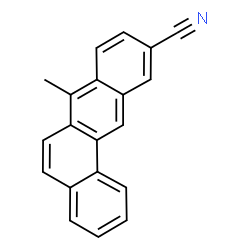 ChemSpider 2D Image | 7-Methyl-10-tetraphenecarbonitrile | C20H13N
