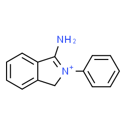 ChemSpider 2D Image | 2-Phenylisoindolin-1-iminium | C14H13N2