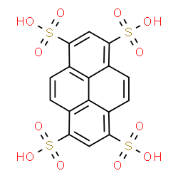 ChemSpider 2D Image | 1,3,6,8-Pyrenetetrasulfonic acid | C16H10O12S4