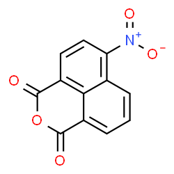 ChemSpider 2D Image | 4-Nitro-1,8-Naphthalic Anhydride | C12H5NO5
