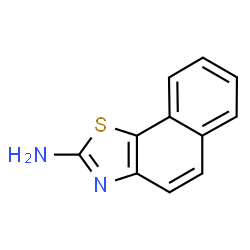 ChemSpider 2D Image | naphtho(2,1-d)thiazol-2-ylamine | C11H8N2S