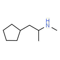 ChemSpider 2D Image | Cyclopentamine | C9H19N