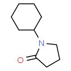 ChemSpider 2D Image | N-Cyclohexyl-2-pyrrolidone | C10H17NO