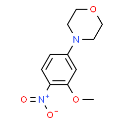 ChemSpider 2D Image | 5-(4-morpholino)-2-nitroanisole | C11H14N2O4