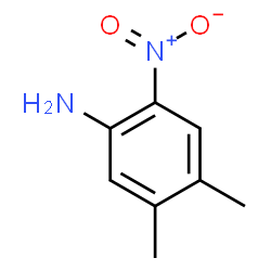 ChemSpider 2D Image | 2-nitro-4,5-dimethylaniline | C8H10N2O2