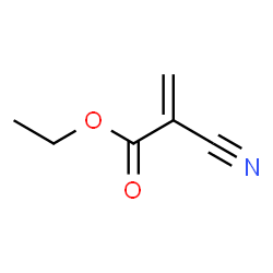 ChemSpider 2D Image | Ethyl cyanoacrylate | C6H7NO2